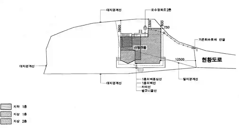 서암리 191-2 배치도 이미지